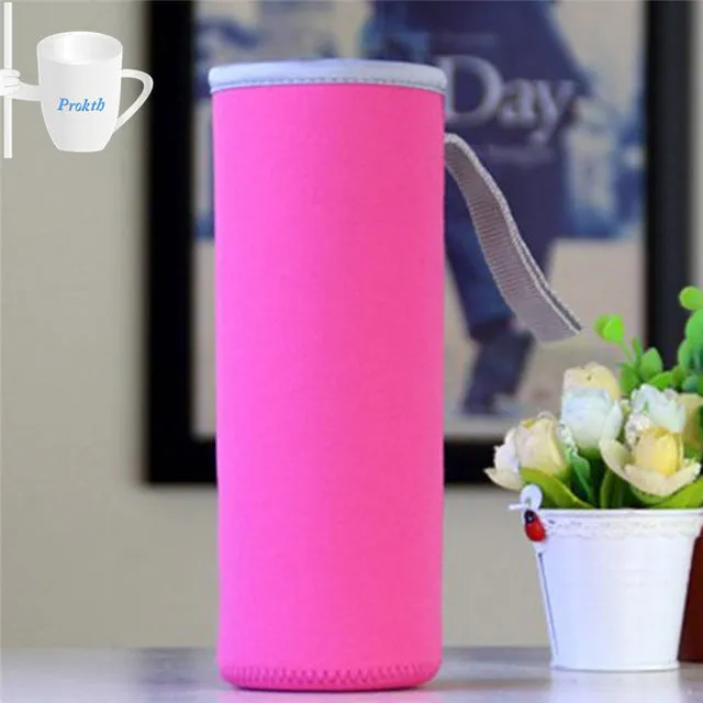 1 Pcs 550ml 18.5*6.8cm Sport Water Bottle Cover Neoprene Insulator Sleeve Bag Case Pouch Available in 7 Colors