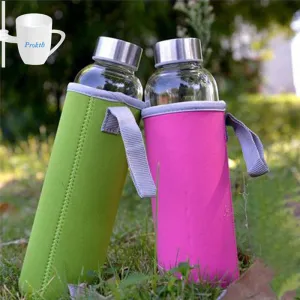 1 Pcs 550ml 18.5*6.8cm Sport Water Bottle Cover Neoprene Insulator Sleeve Bag Case Pouch Available in 7 Colors