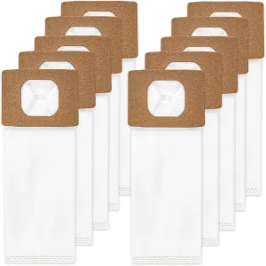 10 Packs Type I HEPA Vacuum Bags Replacement for Hoover Platinum Type I Canisters Vacuum Cleaning Replace Part AH10005 UH30010COM
