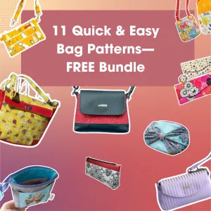11 Quick & Easy Bag Patterns (Free)