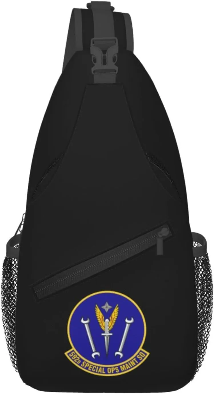 1st Special Operations Wing Crossbody Bags For Women Men Chest Backpack Gym Shoulder Bag Travel Outdoor Sports Casual Crossbody Bags