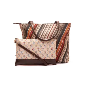 2-in-1 Happy Hues Tote Bag