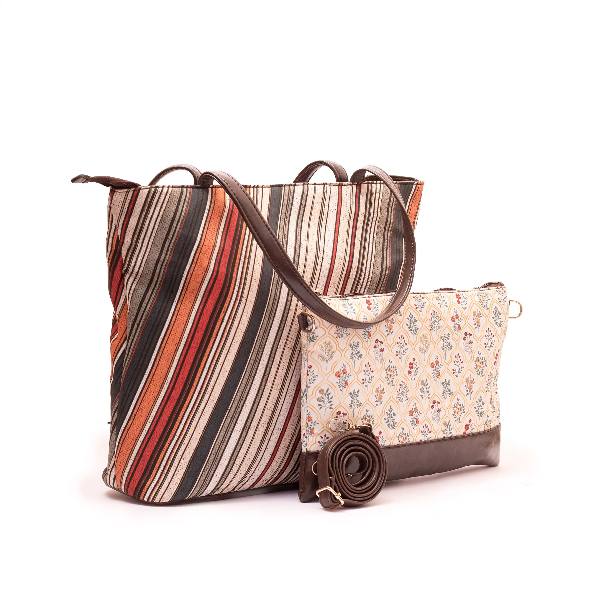 2-in-1 Happy Hues Tote Bag