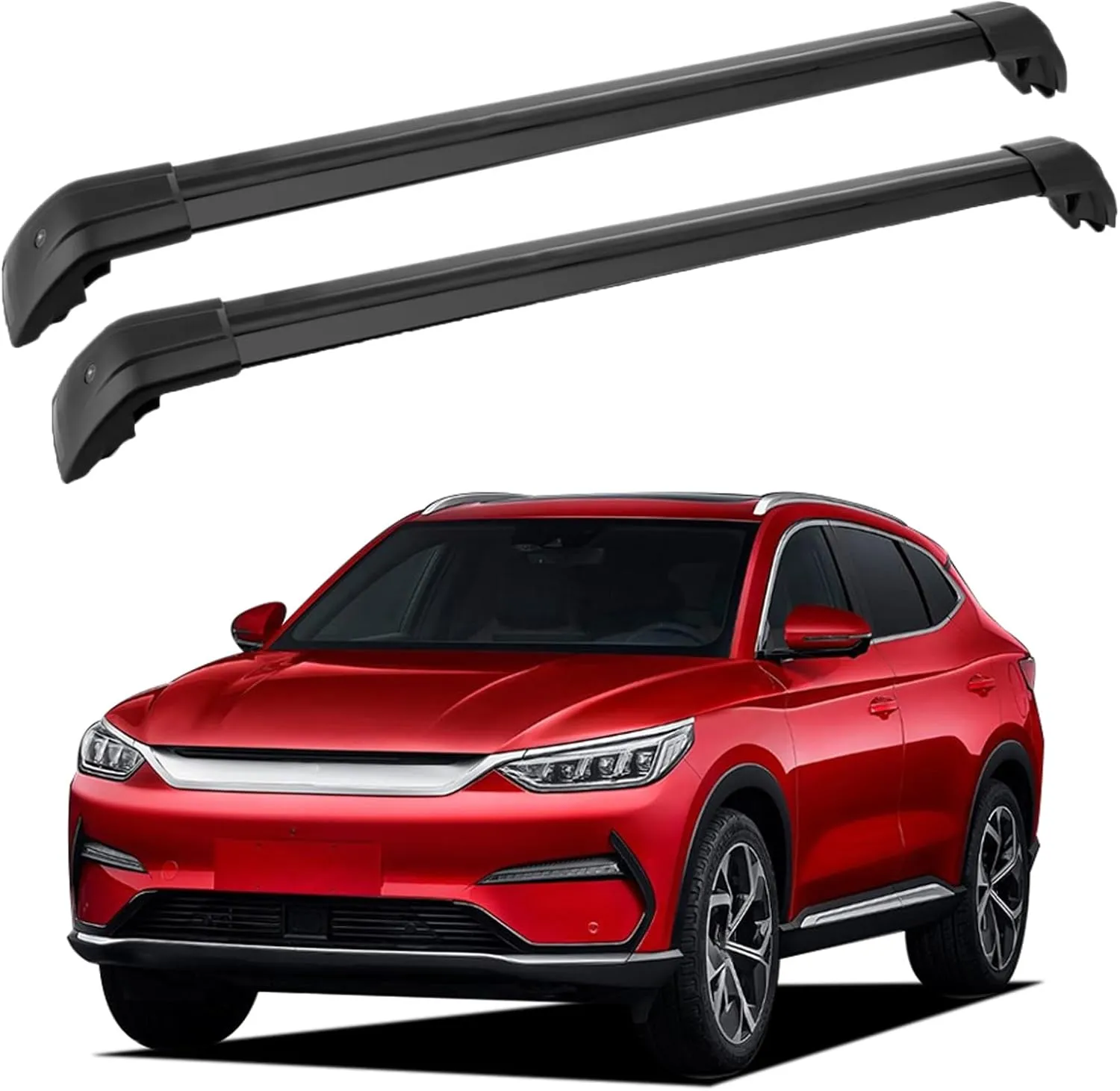 2Pcs Car Roof Rack Cross Bars for Peugeot (4E/H) T7 (4C) Hatchback/Wagon Estate 2009-2023 2024 Lockable Car Roof Bars Anti-Theft Luggage Carrier Transport Rack Roof Bars,C