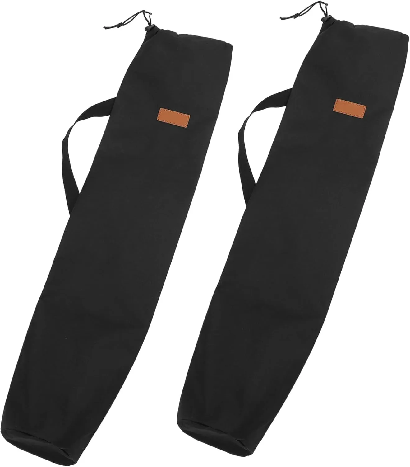2pcs Tent Rod Bag for Camping Outdoor Storage Bag Fishing Pole Carrier Portable and Convenient Design for Outdoor Use