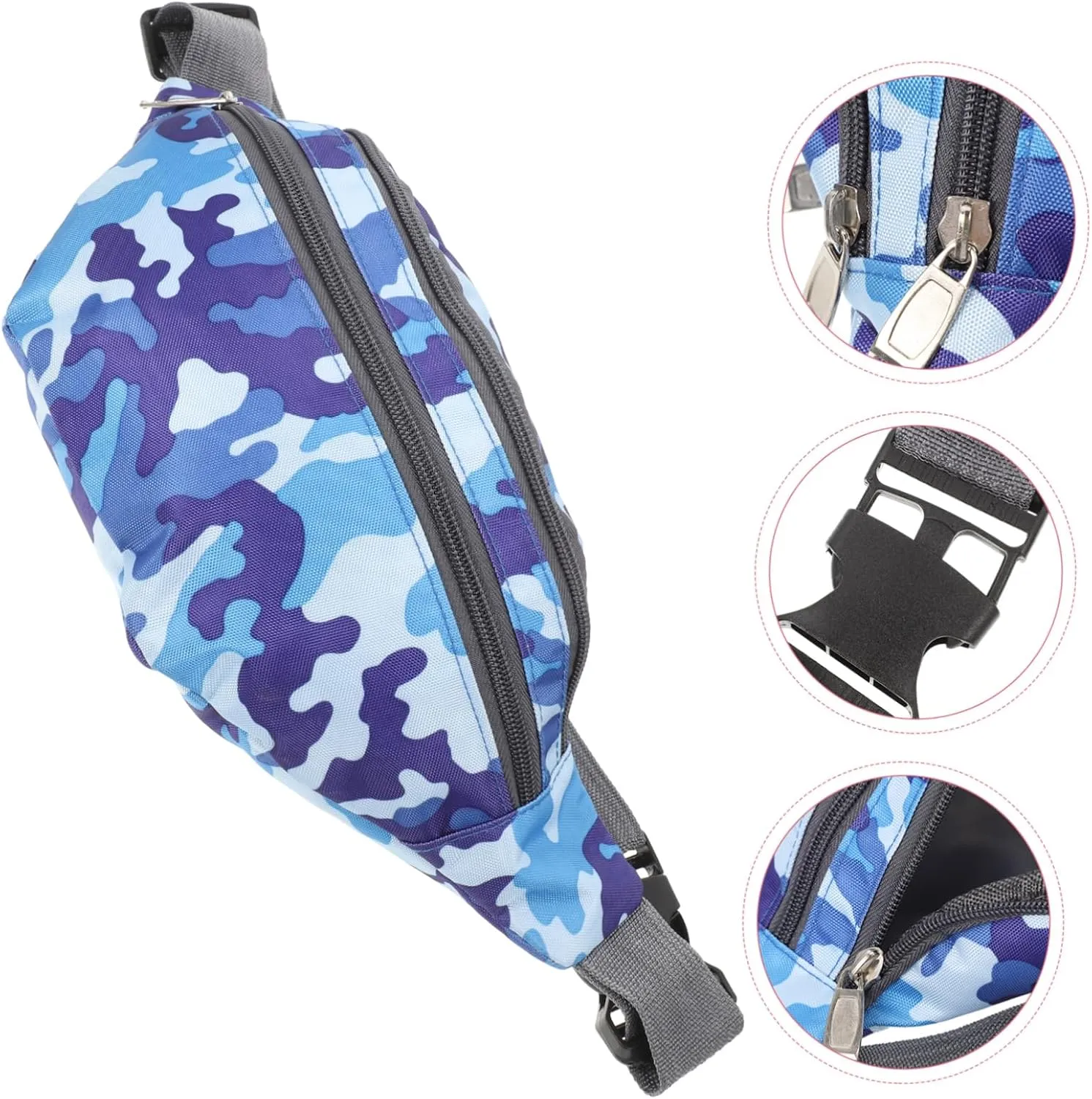 4pcs Pack Satchel Man Bag for Men Crossbody Mens Crossbody Kids Purses Cross Shoulder Bag Men Crossbody Waist Bags Sash Bags for Women Crossbody Water Proof Men's Wallet Metal