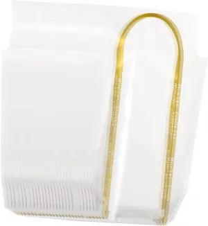 50 Drinks Bags Takeout Handbags for Milk Tea Coffee Juice Strong Odorless Easy to Carry