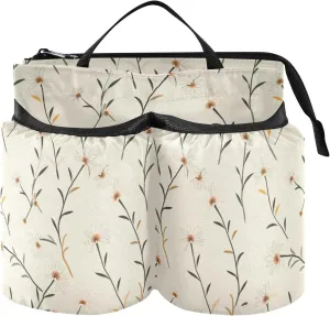 Airport Cup Holder Folding Daisy Almond Travel Accessories Cup Holder Travel Accessories Gift World Travelers