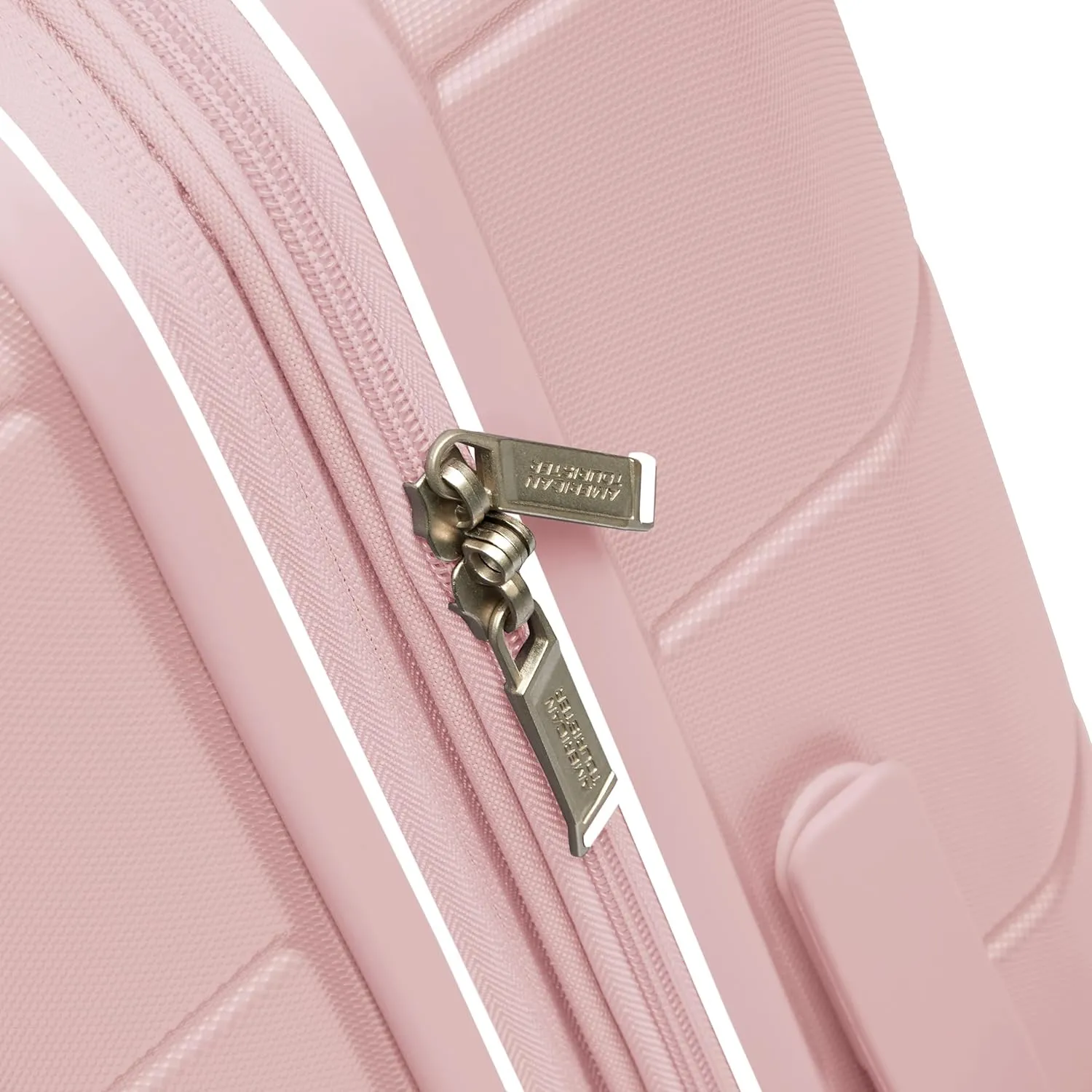 American Tourister Stratum 2.0 Expandable Hardside Luggage with Spinner Wheels, 2-Piece Set 20/24, Pink Blush