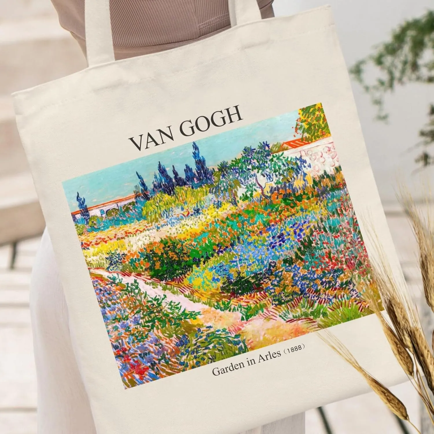 Andeiltech Canvas Tote Bag Aesthetic Cute Vintage Tote Bags Book Shoulder bag Gifts Reusable Grocery Bags for Women