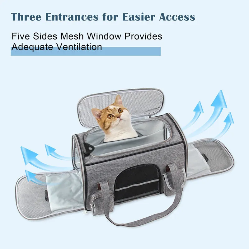 Anti Scratch Pet Carrier For Small Pets