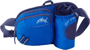 AONIJIE Waist Bag with Water Bottle Holder, Multifunctional Running Waist Bag for Cycling and Running Sports (blue,One Size)