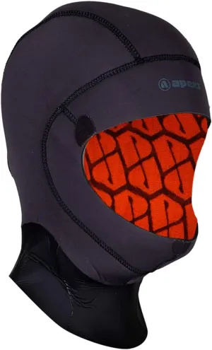 Apeks Thermiq 5mm Hood (Small), Black