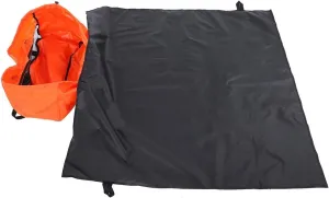 Arbor Rope Storage Bag,Rock Climbing Quick Deploy Bag Folding Shoulder Strap Rope Bags for Outdoor Camping Hiking Rope, Cord & Webbing (Orange)