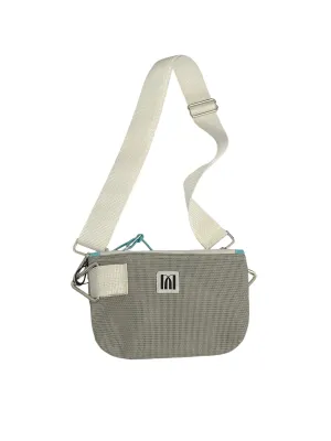 ARLENE MORILLO- Peque Cross and Fanny Pouch - White and Baby Blue