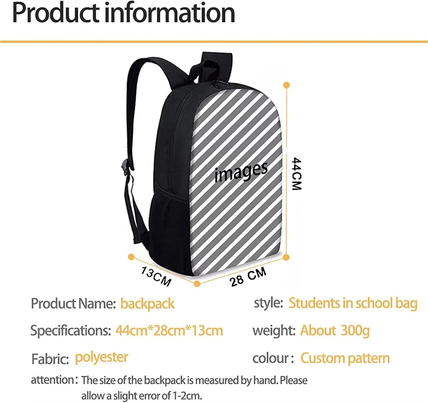 Aztec Lion Western Backpack for Boys Kids Thermal Lunch Boxes & Water Bottle Bag, 3-Pieces Bookbags Set for School Hiking Picnic