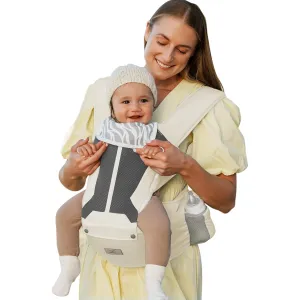 Baby Carrier - Newborn to Toddler, Ergonomic, Cozy and Breathable with Hip Seat for 7-50lbs