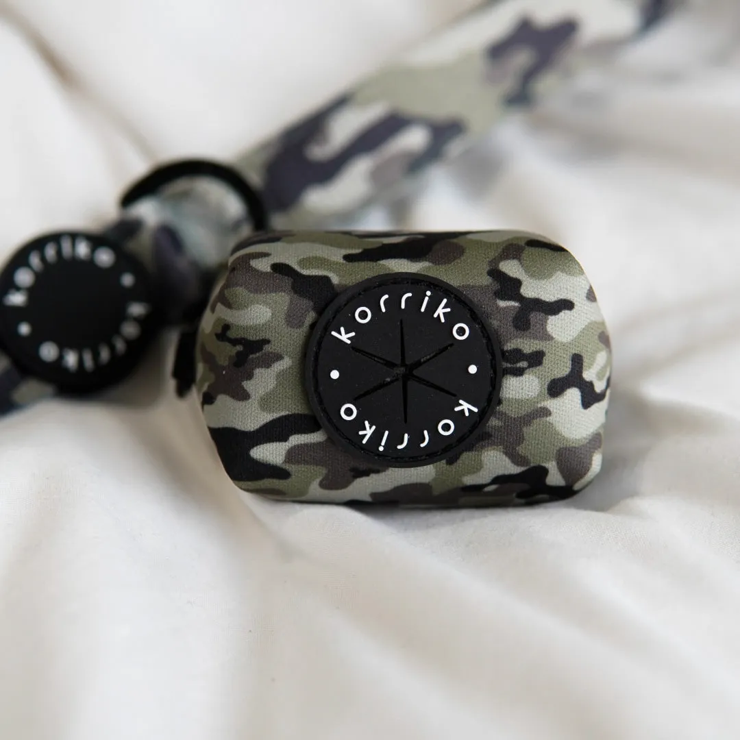 bag holder - green camo
