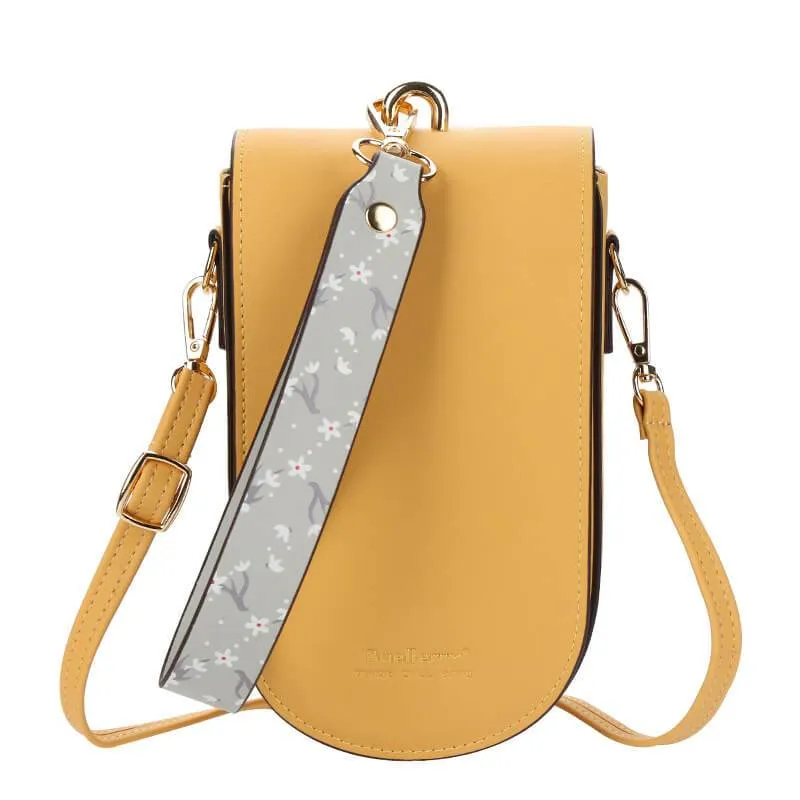 Bag Slots Long-term Wallet Cell Strap Wrist with Phone Multi-Card Purse Massive markdown Crossbody Phone