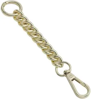Bag Straps Bag Extension Chain Bag Shoulder Strap Lengthened Armpit Short Chain Bag Transformation Accessories Adjustable Bag Straps(Light Golden)