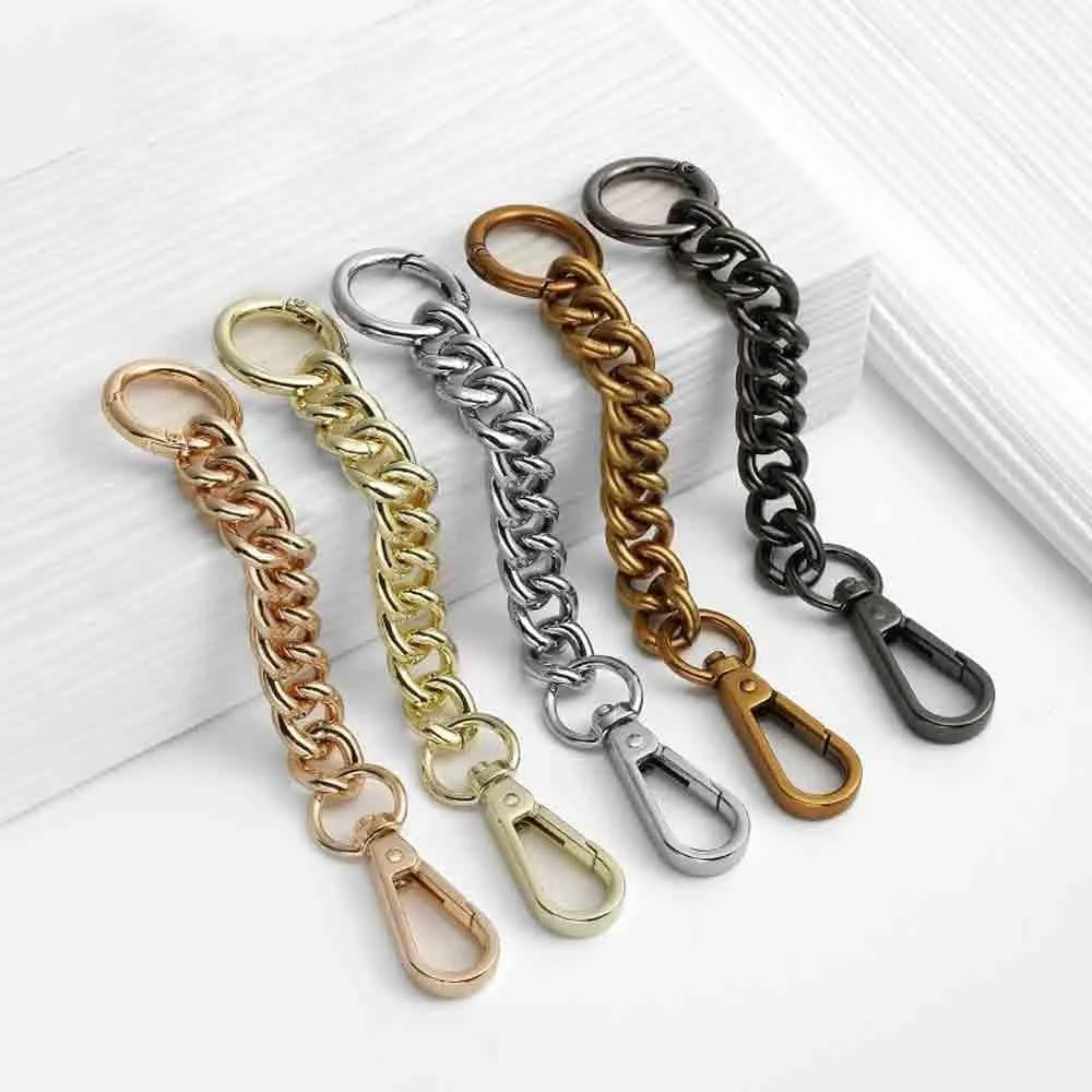 Bag Straps Bag Extension Chain Bag Shoulder Strap Lengthened Armpit Short Chain Bag Transformation Accessories Adjustable Bag Straps(Light Golden)