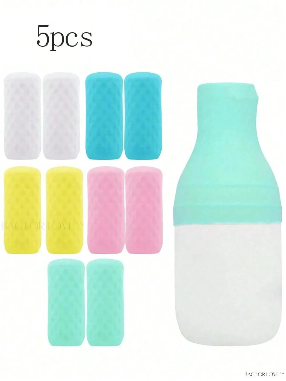 BagForLove - Leakproof Elastic Sleeve for Toiletry Bottles