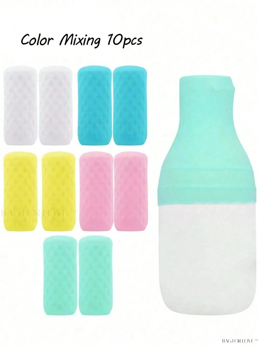 BagForLove - Leakproof Elastic Sleeve for Toiletry Bottles