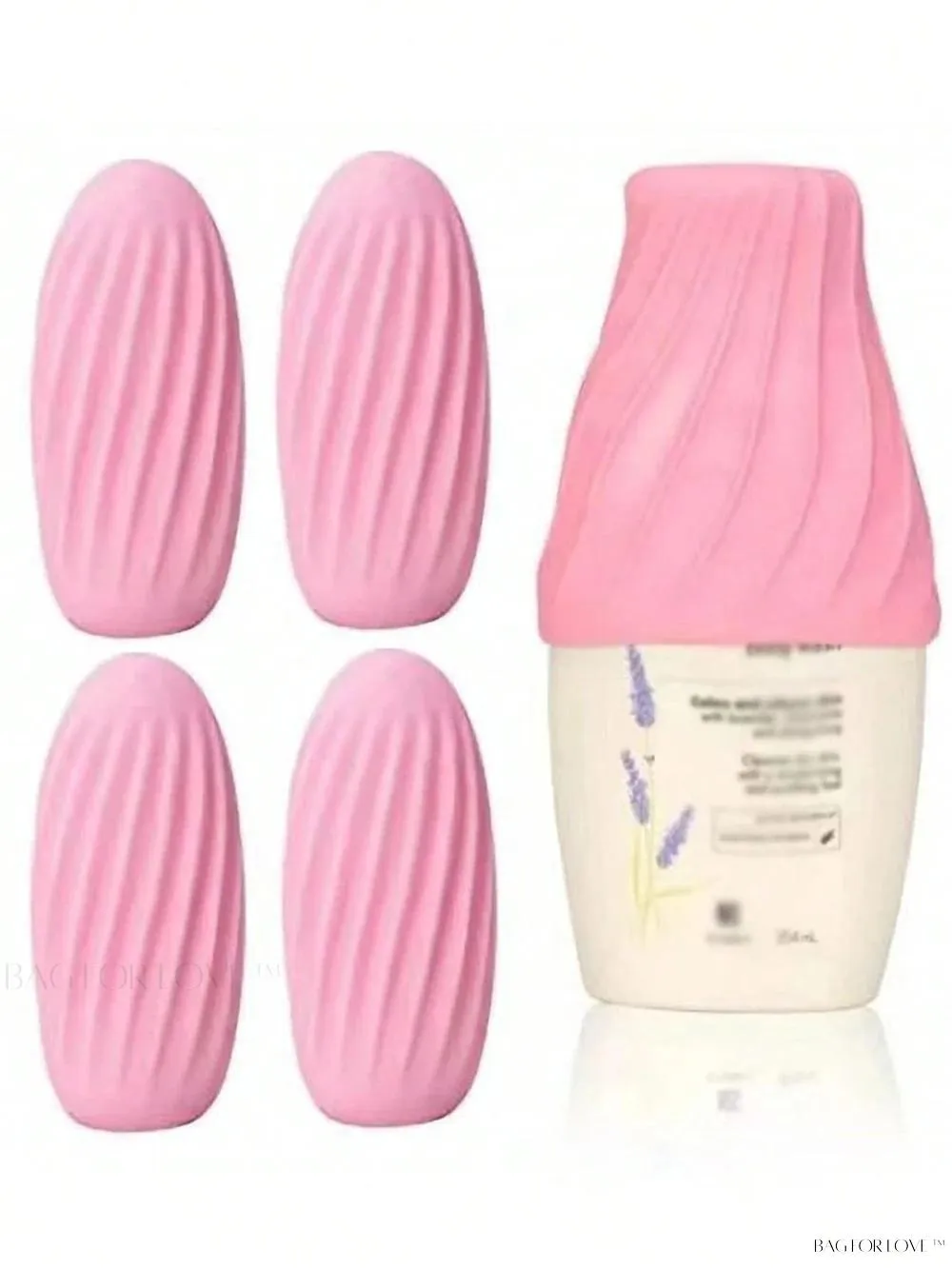 BagForLove - Leakproof Elastic Sleeve for Toiletry Bottles