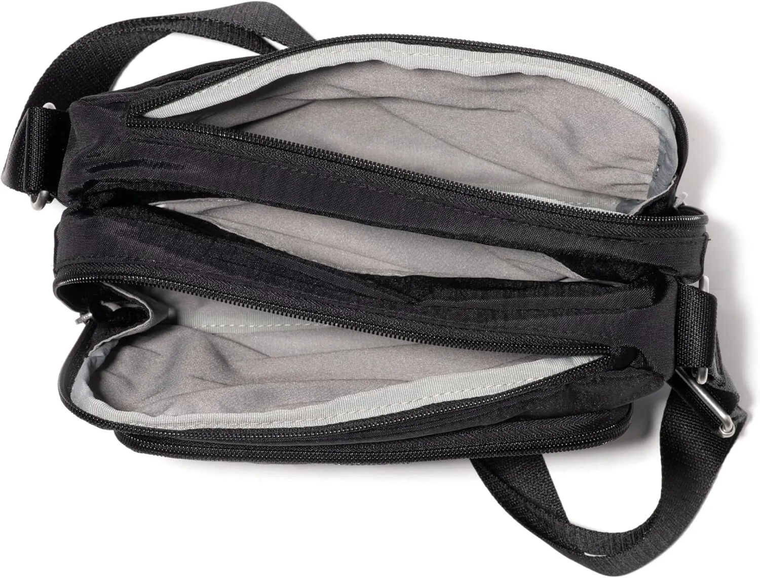 Baggallini Modern Camera 7"x9" Crossbody Bag W/Built-in Wallet, Compartments & RFID Slots
