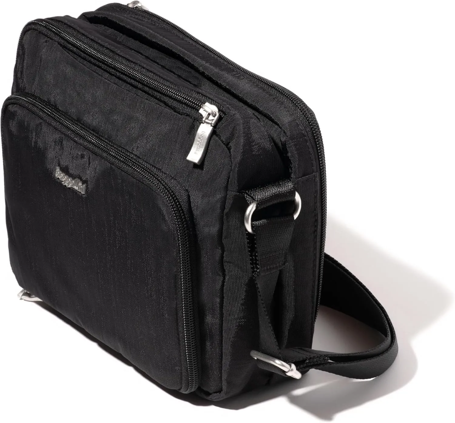 Baggallini Modern Camera 7"x9" Crossbody Bag W/Built-in Wallet, Compartments & RFID Slots