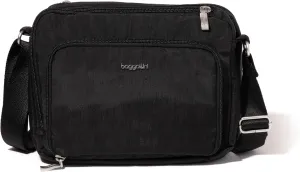 Baggallini Modern Camera 7"x9" Crossbody Bag W/Built-in Wallet, Compartments & RFID Slots