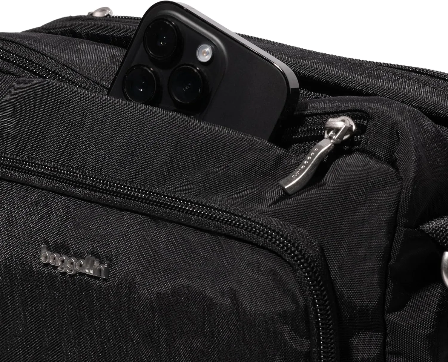 Baggallini Modern Camera 7"x9" Crossbody Bag W/Built-in Wallet, Compartments & RFID Slots