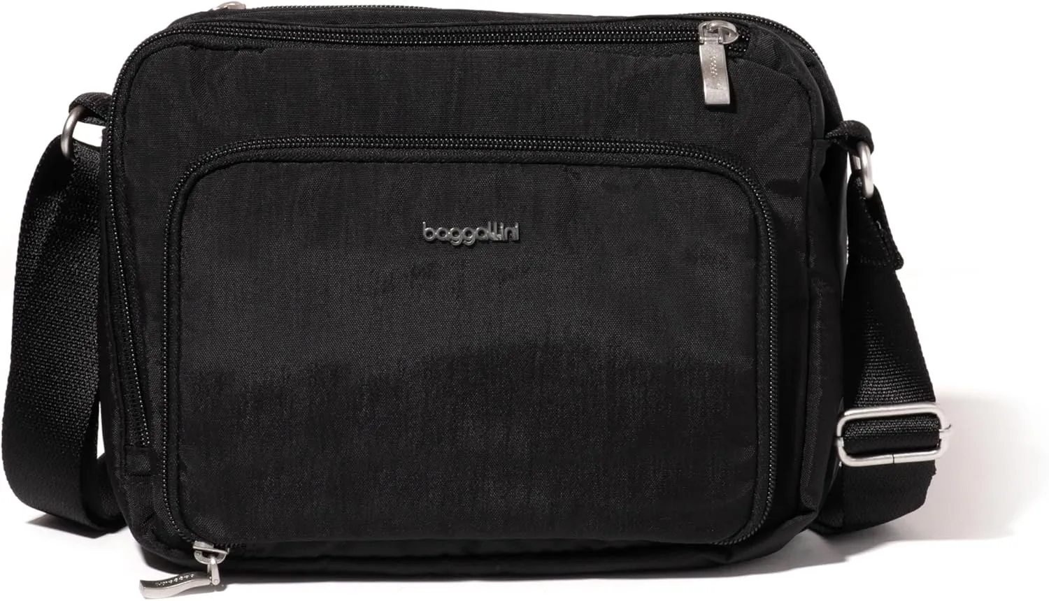 Baggallini Modern Camera 7"x9" Crossbody Bag W/Built-in Wallet, Compartments & RFID Slots