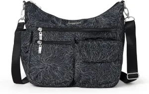 Baggallini Modern Everywhere Crossbody Women 11x9x4.5 RFID Hobo Bag