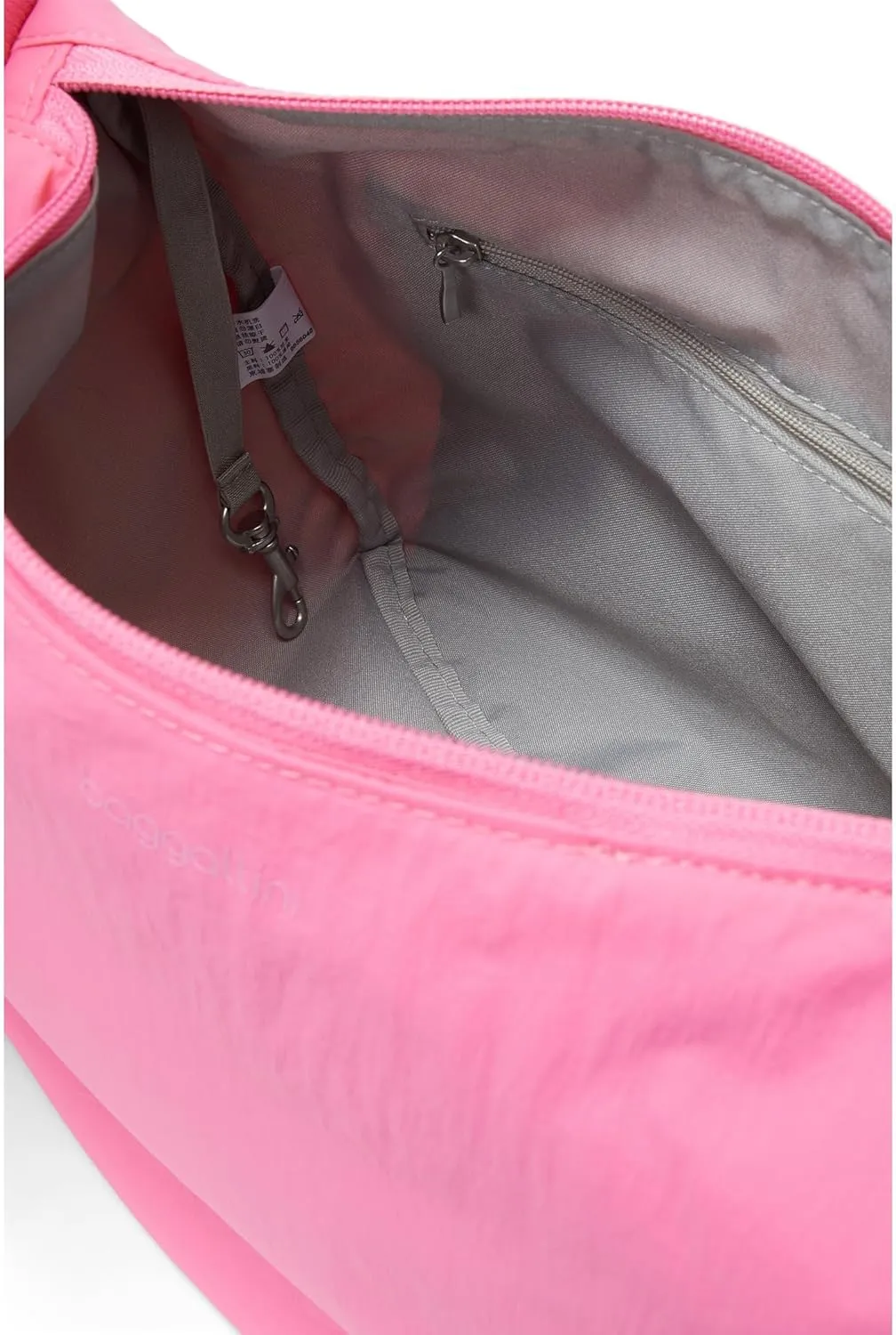 Baggallini Swift Crescent Crossbody Bag for Women - Lightweight 12"x8" Travel Purse Handbag