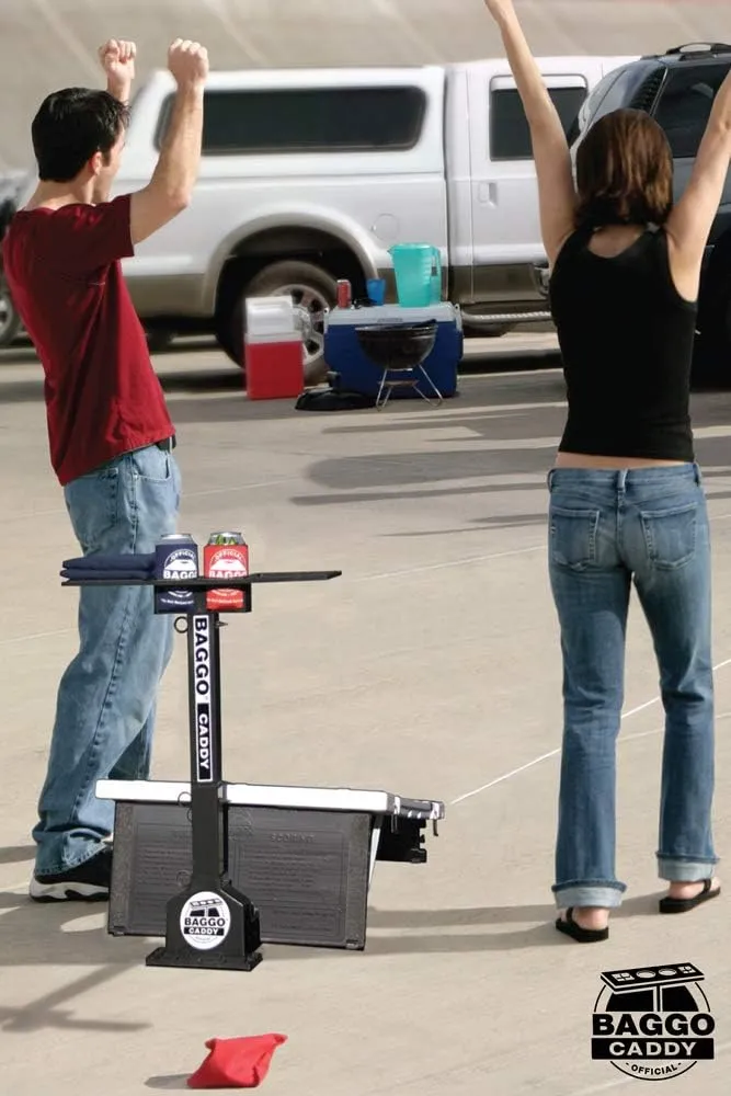 Baggo Caddy Drink & Bag Holder Scoreboard Tower Combo, 2pk
