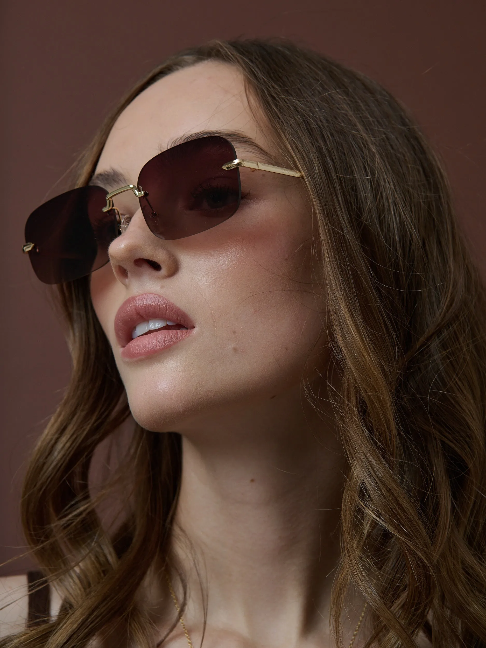 Balona Square Frameless Sunglasses