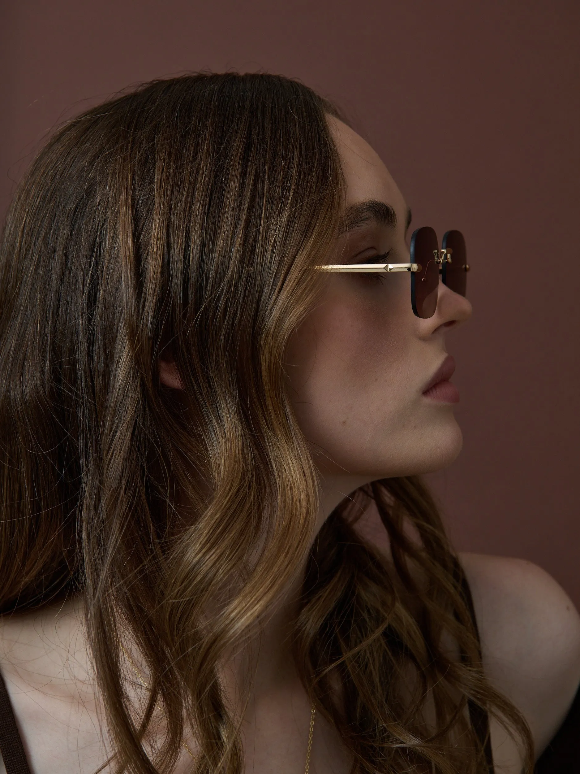 Balona Square Frameless Sunglasses