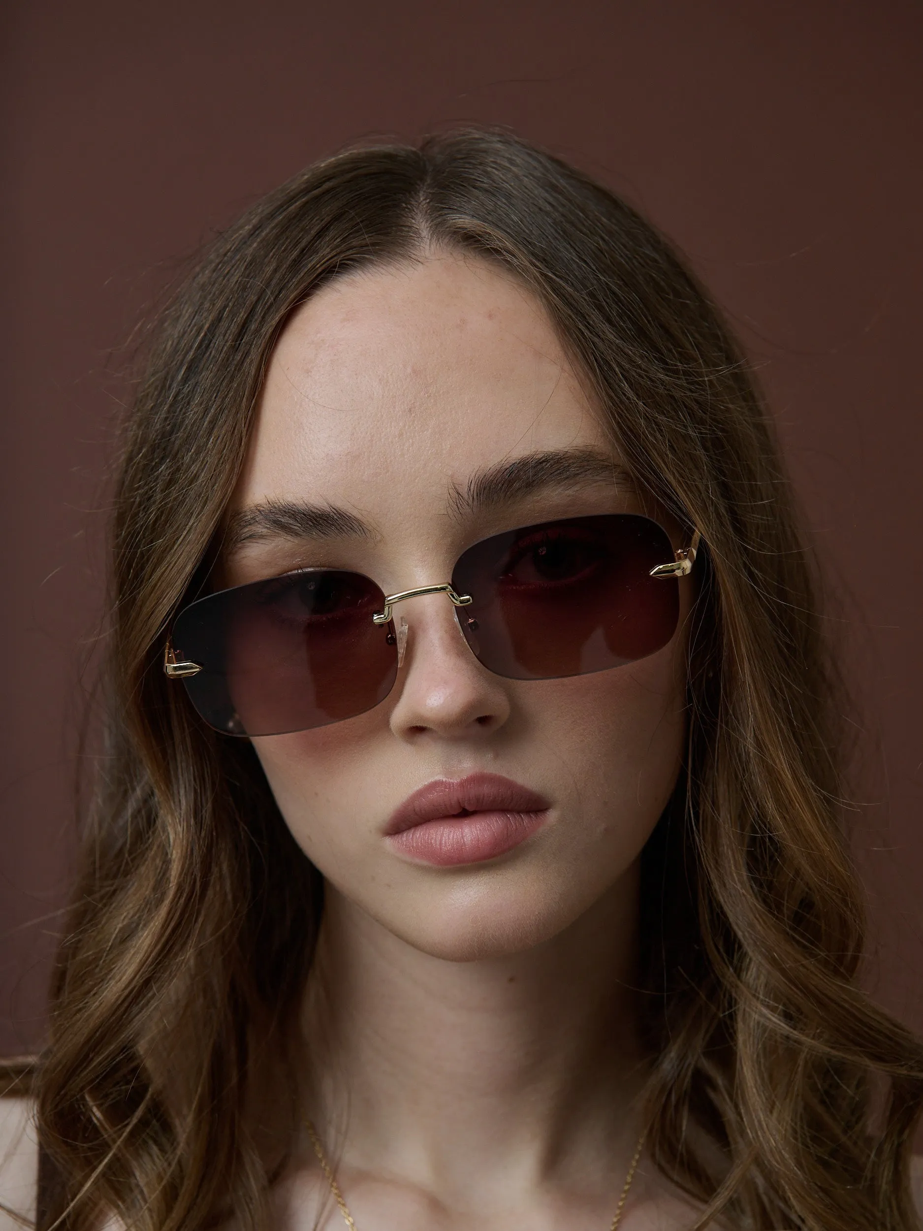 Balona Square Frameless Sunglasses