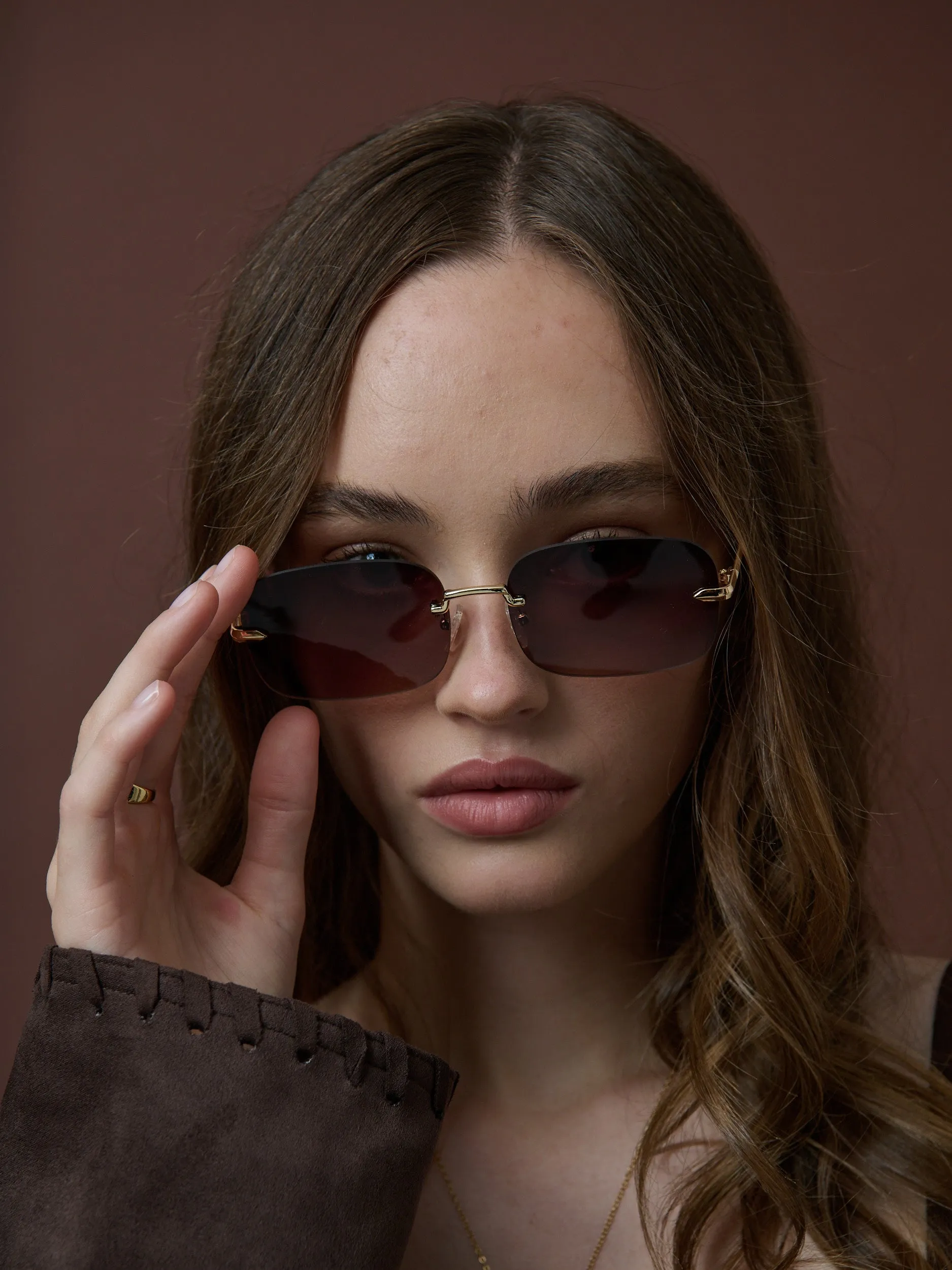 Balona Square Frameless Sunglasses
