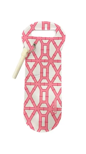 Bamboo Pink Wine Bag
