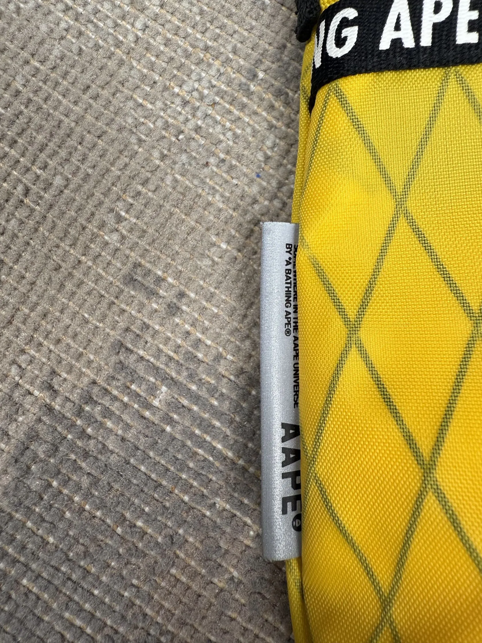 BAPE Crossbody Bag - Yellow