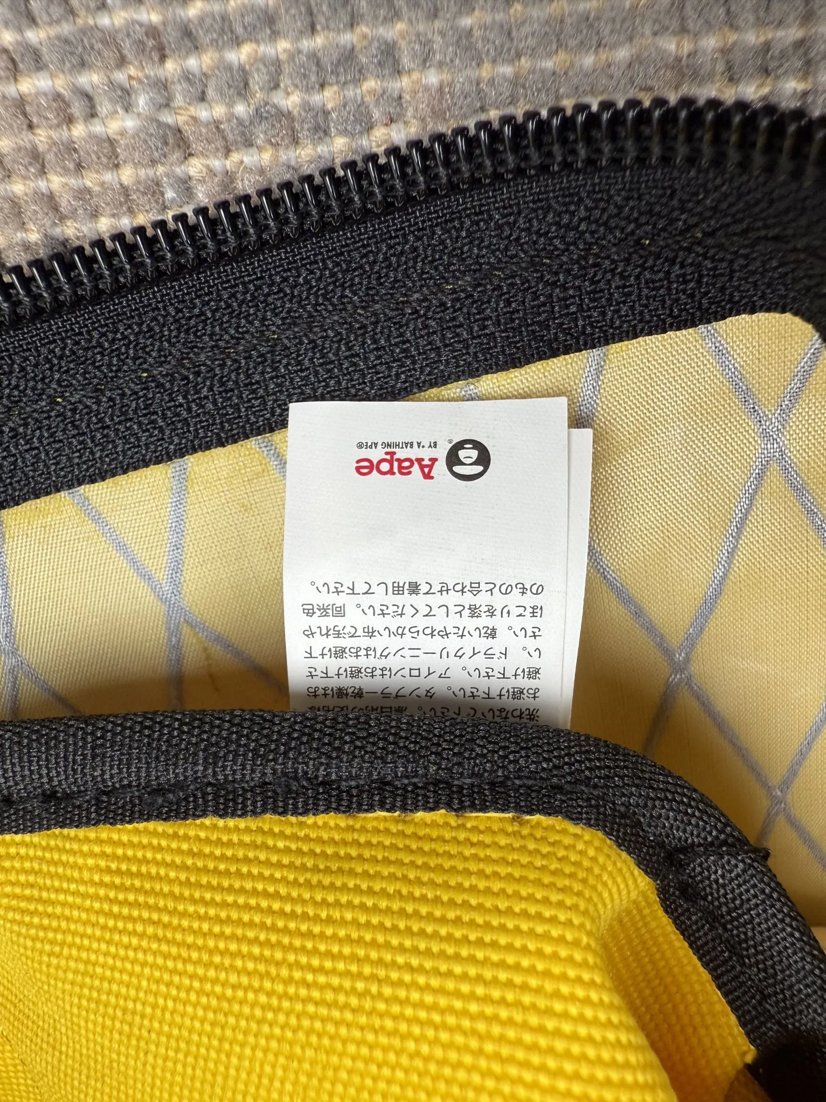 BAPE Crossbody Bag - Yellow