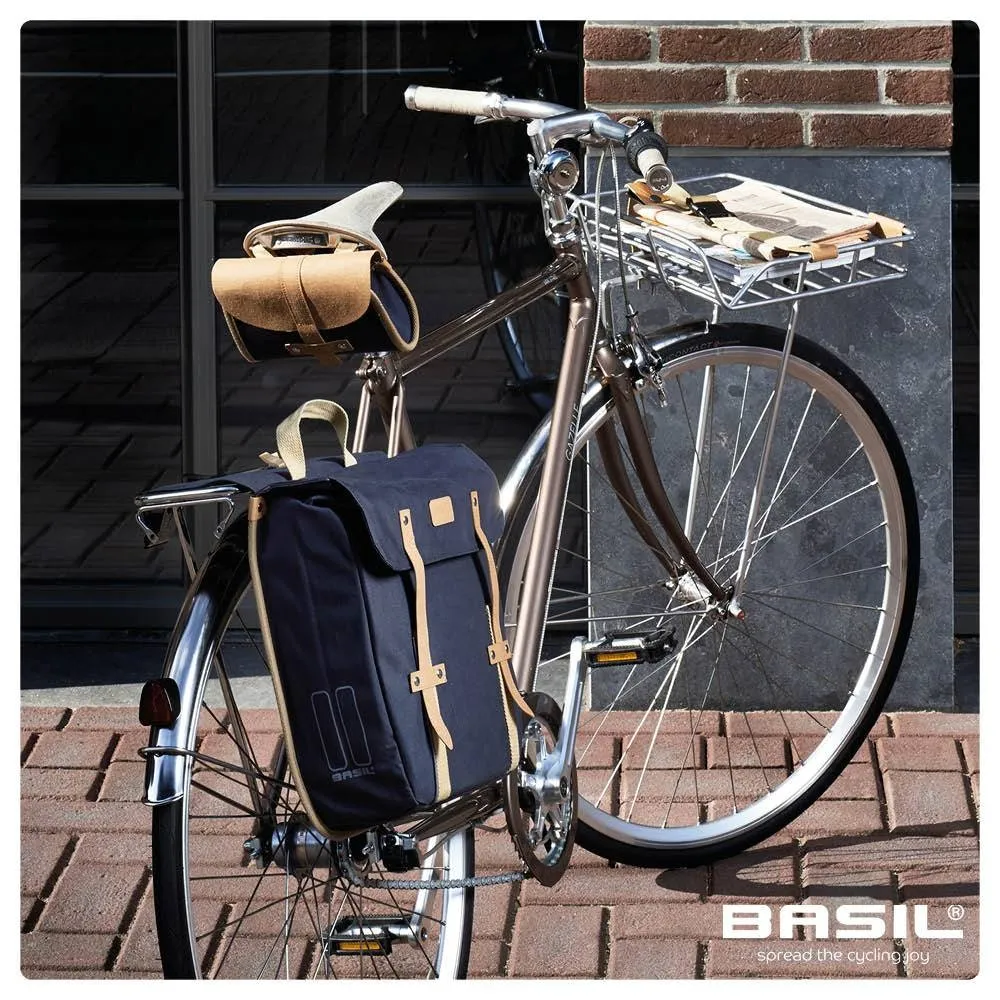 Basil Portland Carrier Rack Front  Black