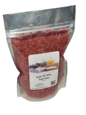 Bath Salts | 8lbs (2) 4lb Bags | Bottle of Wine Scent