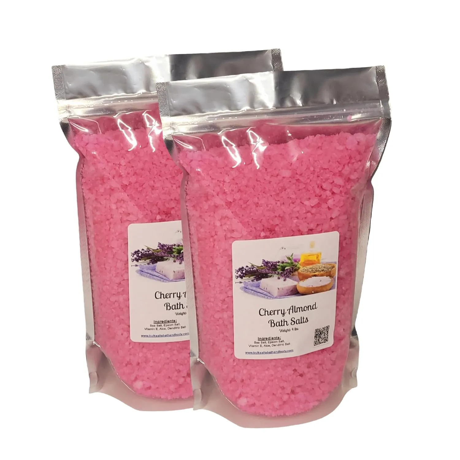 Bath Salts | 8lbs (2) 4lb Bags | Cherry Almond