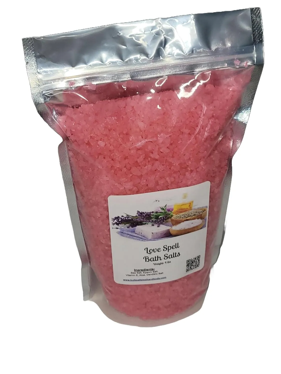 Bath Salts | 8lbs (2) 4lb Bags | Love Spell Scent