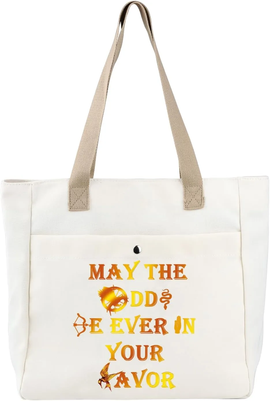 BDPWSS Game Inspired Tote Bag TV Show Inspired Gift For Bag Book Nerd Fans Shoulder Bag Birds & Snakes Character Merch