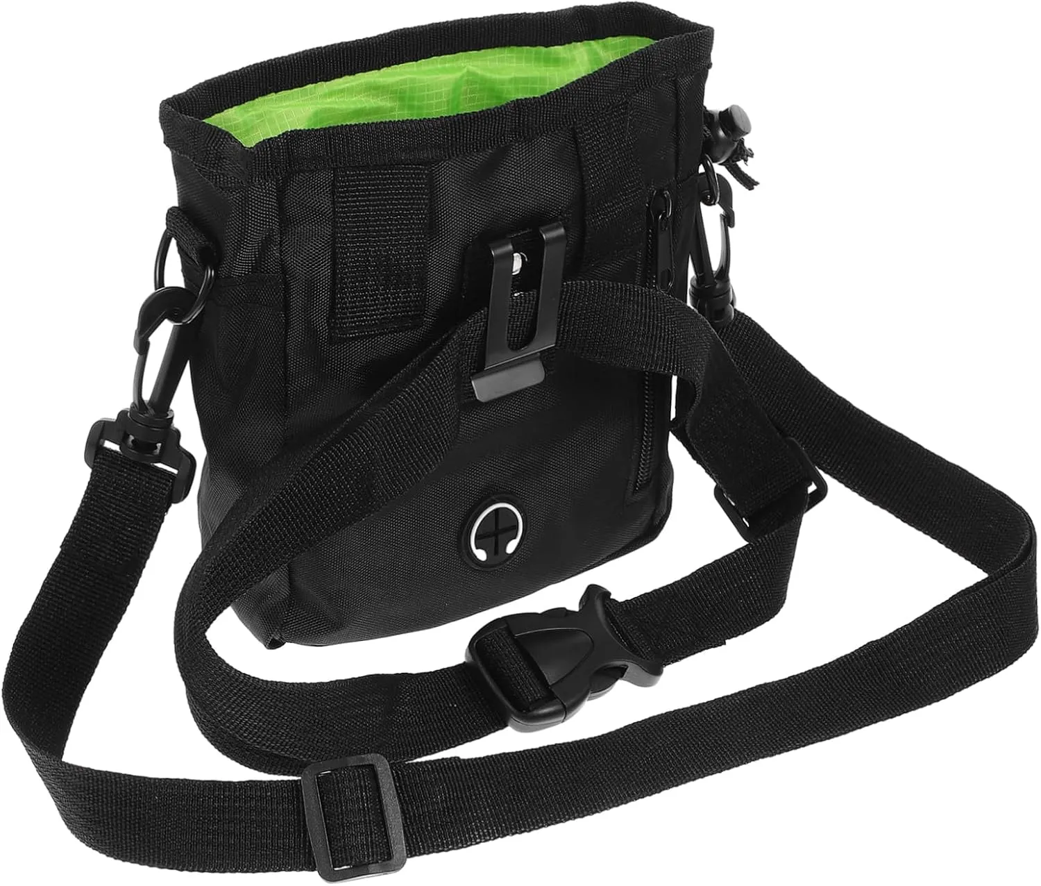 BESPORTBLE Dog Training Crossbody Bag Treat Pouch Kit with Mesh Pocket Whistle Perfect for Training Rewards