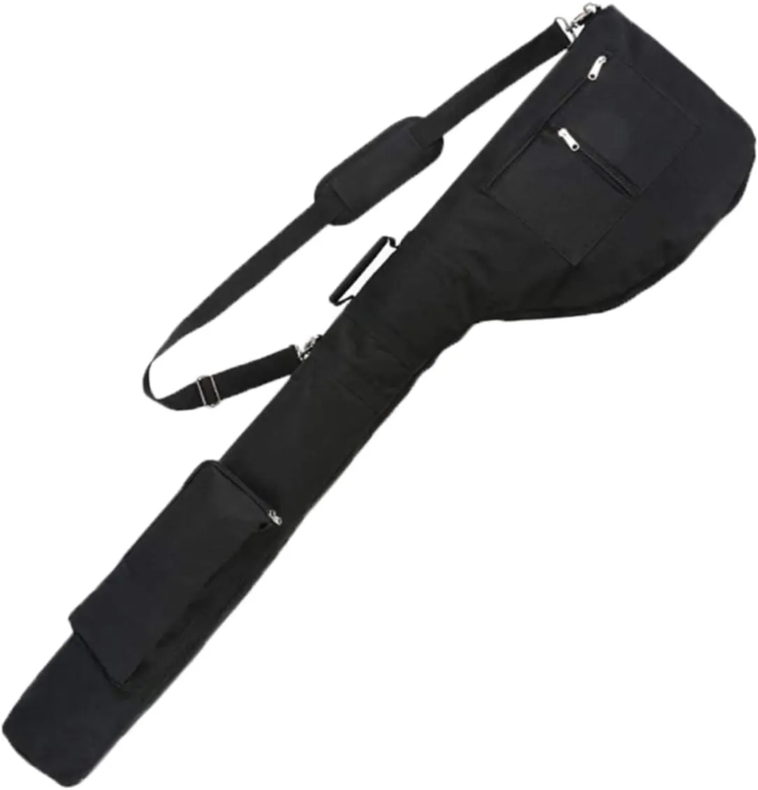 BESTonZON Golf Bag Lightweight Multi-use Single Shoulder Carrier Pouch Material for Easy Access Stylish Design for Golf Accessories and Supplies
